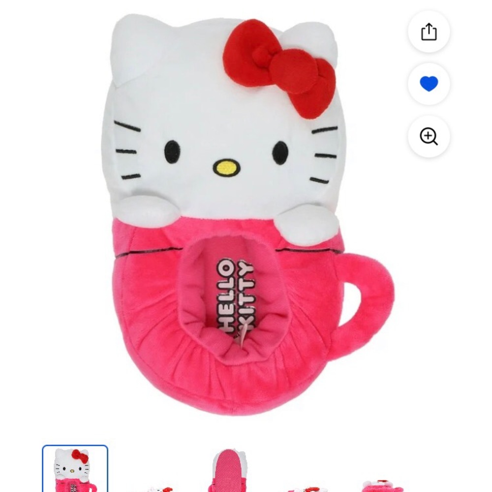 Hello Kitty Pink Women Slippers